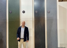 Floris Driessen van Cosentino voor de nieuwste collectie.