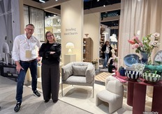 Ronald en Elisa met de trendy musthaves van Bloomingville.