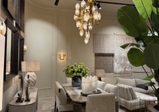 Eichholtz presenteerde opnieuw een prachtige nieuwe collectie rijk aan patronen en kleuren.