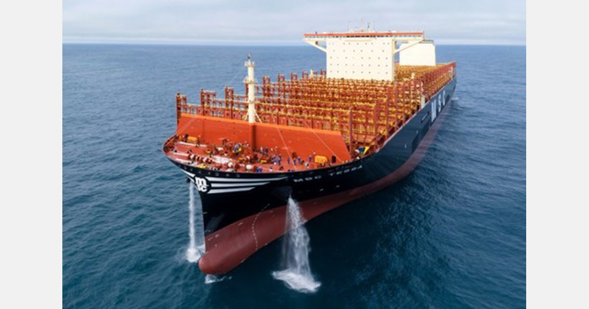 MSC neemt grootste containerschip ter wereld in de vaart MSC neemt grootste containerschip ter wereld in de vaart