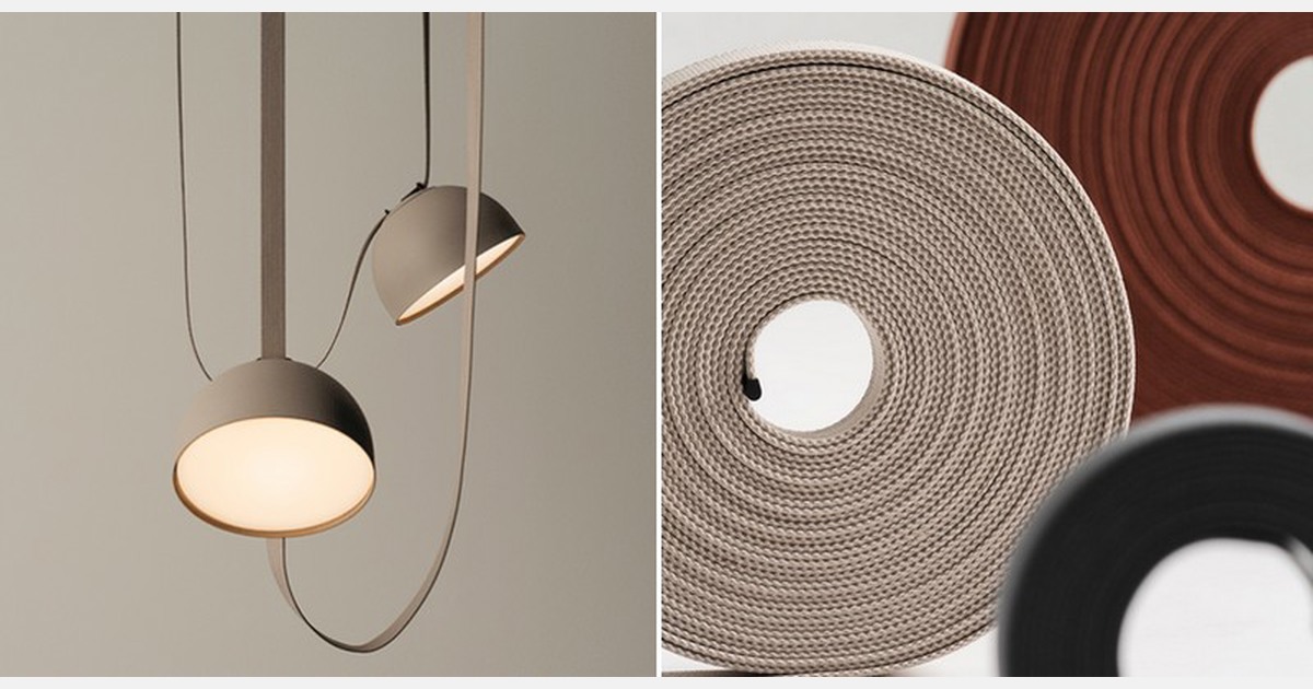 Plusminus van Vibia in beige finish verkrijgbaar