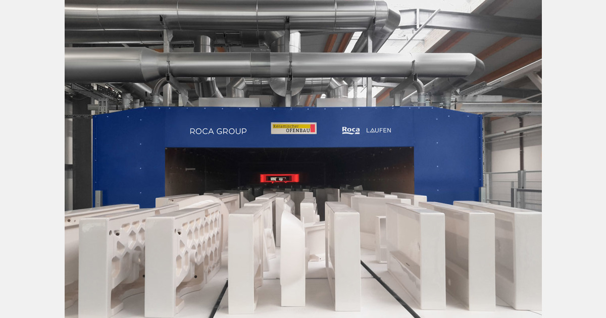 Die Roca-Gruppe nimmt den weltweit ersten elektrischen Tunnelofen erfolgreich in Betrieb