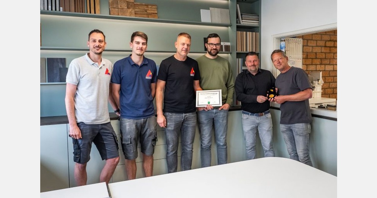 Gouden penning voor Achterberg Interieurbouw