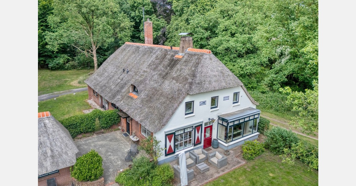Voor € 95.000 woon je in dit Drents landhuis