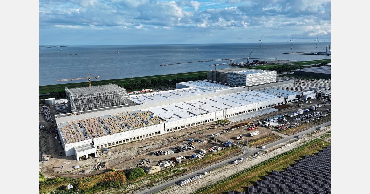 Arbeidsongeval bij bouw nieuw distributiecentrum Jysk in Lelystad