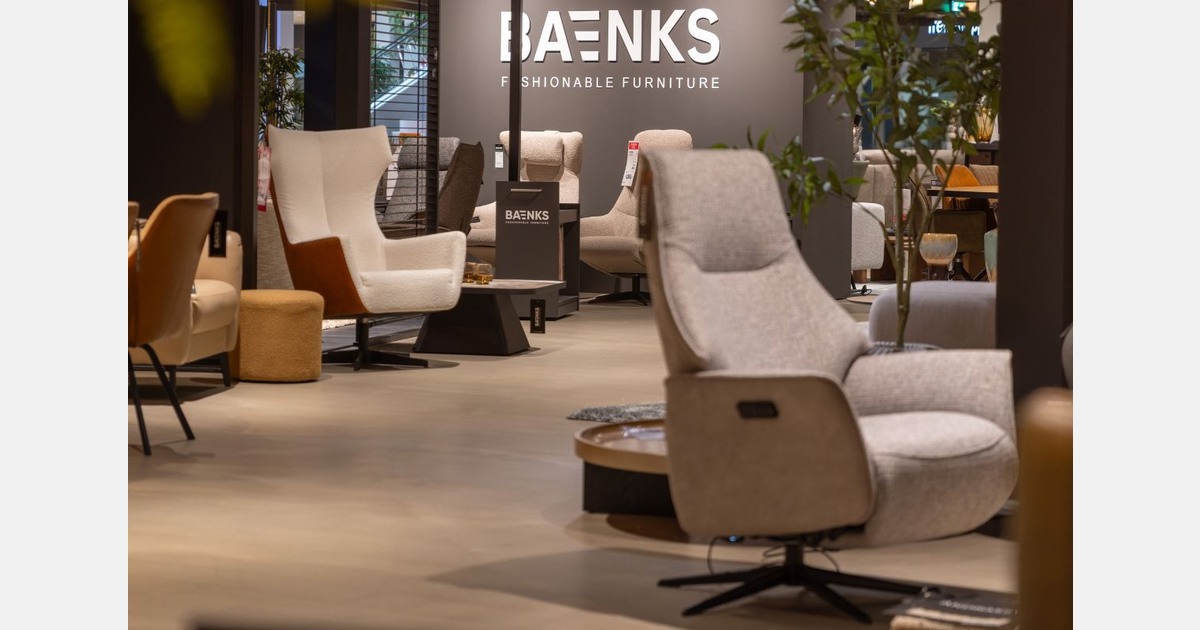 Baenks opent eerste brandstore in Breda: beleving en comfort centraal