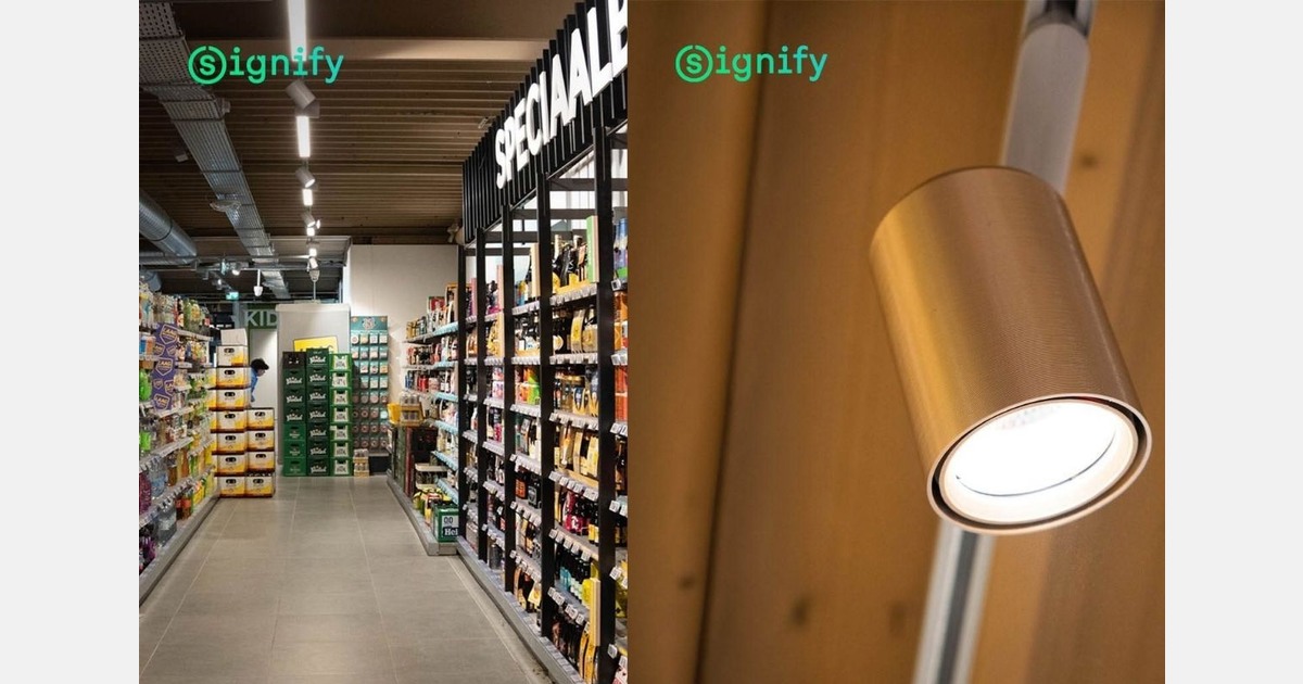 PLUS Eijsden haalt marktgevoel naar binnen met innovatief lichtconcept van Signify