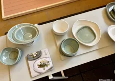 Ook presenteerde Sari haar Organic tableware collection, dat een nieuwe manier van consumeren laat zien.