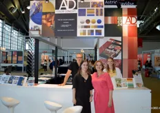 Martin, Yodi, Astrid en Carlijn van Color Concept by Astrid Davidse. In Frankfurt maakte het bedrijf bekend dat ze naast een designstudio en color concept ook een designacademy gestart zijn.