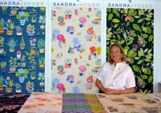 Surface designer Sandra Jacobs maakt prints door de home industry.