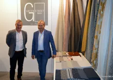 Koen Mortier en Hein Beirlaen van Green Street Fabrics.