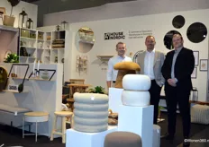 Mikkel Jørgensen, Mikkel Sigvardt en Rasmus Andersen staan achter de nieuwe poefjes van House Nordic. De producten van de Deense interieurgroothandel zijn tevens terug te vinden op het platform Droppery.