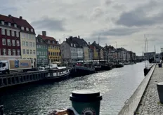 Een koffie met croissant in de vroege morgen bij de Nyhavn haven.Leuk weetje: de oude panden dateren al vanaf 1700 en waren toen vooral grote herenhuizen voor de rijke burgers van Kopenhagen. Aan de ‘zonnige kant’ van Nyhavn werden de beroemde kleurrijke huizen gebouwd van hout, baksteen en gips. Die werden indertijd vooral gehuurd door gewone en arme bewoners van Kopenhagen.