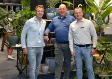 Frank Verkleij, Jasper Jansen en Teun Verbiesen van NDT International.