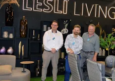 Patrick Pleyte, Christian Kurz en Uwe Lange van Lesli Living.