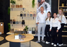 Wouter Verbeek, Djina Matić, Rebeca Cueva-Dijs en Suus Houthuizen van Cosi.