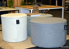 Nieuwe poefjes van Cosi met ingebouwde verwarmingselementen.