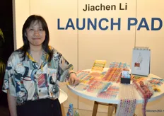 Ook Jiachen Li, studerend aan de School of Design Textile Design in Glasgow, mocht zich als veelbelovend talent laten zien.