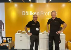 Thomas Menne en Ralf Benner van het Duitse bedrijf Dolken Profiles.