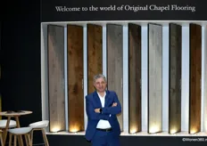 Mimmo lo Piccolo van Chapel Parket liet de nieuwste houten parketvloeren in verschillende afwerkingen zien