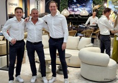 Lars Dunnewind, Jan-Wout Hulstein en Koen Koldenhof van Arocca. 