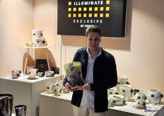 Tim van Bronkhorst toont de Limited Edition Collection van Fidrio.