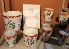 Kerstcollectie van Wax Design met kurkafgesloten kaarsen.