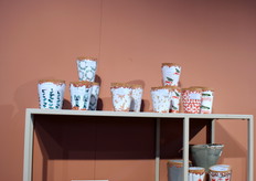 Verschillende formaten en prints kaarsen van Wax Design.