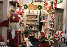 Een klein gedeelte van de kerstcollectie van Clayre & Eef.