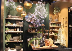 Kerstachtige accessoires.