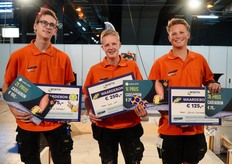 Interieurvakman Lucas Vat wint het Nederlands kampioenschap woning- en projectstoffering 2025.