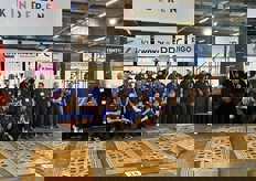 Het Nederlands Kampioenschap Parket werd succesvol afgesloten met prachtige werkstukken.