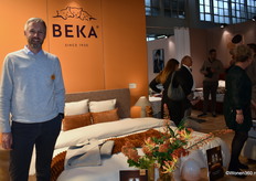 Tom De Coene van Belgian Beds, eigenaar van het merk Beka, dat afgelopen zomer een exclusieve distributieovereenkomst heeft gesloten met Luxury Bedding Company voor de Nederlandse markt.