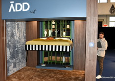 Recor Bedding en ADDRest toonden ruimtebesparende innovaties zoals het ADD Comfort Bed en de beweegbare ADD Motion Wall.