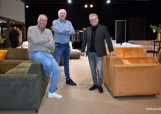 Het team van DGB Agenturen, dat Valmedy vertegenwoordigt, met v.l.n.r. Tom van den Bosch, John Hagenaars en Rutger Bongers.