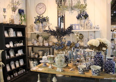 Blauwe collectie van Clayre&Eef.