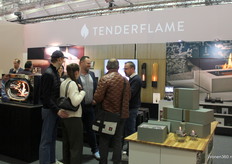 Tenderflame was met veel hitte aanwezig op Ambiente.