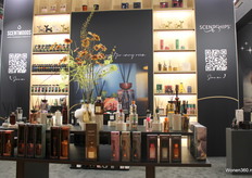 De Scentmoods en Scentchips stand.