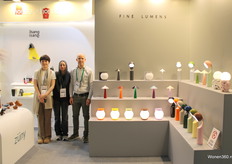 Jane, Farida en Leon waren als distributeur aanwezig namens House of Home.