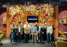 Decostar was aanwezig met veel collega's om alle bezoekers te helpen met de juiste keuze van de kleurrijke collecties.