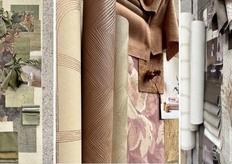 Accountmanager Jan van de Pol zag op de stand van zijn Eijffinger dat "veel mensen heel enthousiast reageerden op onze grote moodboards die we maakten met de mooie combinaties van wandbekleding en stoffen van Eijffinger. Veel bezoekers maakten een foto ter inspiratie voor eigen winkel, showroom en etalages."