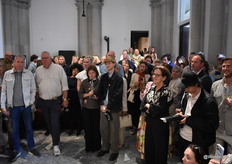 Een deel van de bezoekers tijdens de uitreiking van de awards.