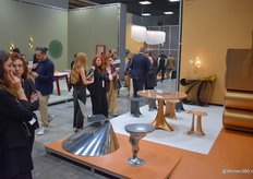 De Belgische ontwerper Xavier Lust (Brugge) had veel werk meegebracht naar Milaan...