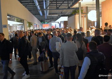 Een van de drukste hallen is EuroCucina...