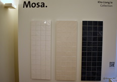 Tegelproducent Mosa lanceerde twee nieuwe tegelkleuren binnen de bekende Kho Liang Ie Collection. De serie bestaat uit geometrische reliëfwandtegels die sinds de jaren ’60 tot op de dag van vandaag worden geproduceerd. Aan de serie zijn nu de kleuren ‘beige stone matt’ en ‘grey blue transparent gloss’ toegevoegd.