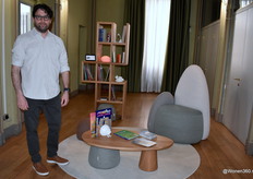 Philippe Soeters, agent van Rubenstein, tijdens de presentatie van Mondillo Living: een strategische joint venture met de dochters van de familie Mondillo.