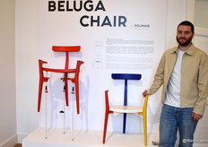 De Beluga-stoel van Arthur Gaudenz (zie foto) is een gedurfd manifest voor circulair design. Volledig gemaakt van gerecycled plastic, is hij modulair, volledig recyclebaar en natuurlijk volgens hem ook nog eens een lust voor het oog. Een krachtig bewijs dat duurzaamheid en stijl hand in hand gaan.