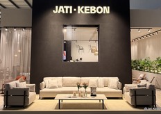 Een blik op de stand van Jati Kebon...