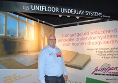 Robert van Leeuwen presenteerde de uitgebreide Jumpax Family van Unifloor Underlay Systems.
