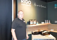 Chris de Vries van Verffabriek RIGO presenteerde Skylt: het innovatieve product van het bedrijf.